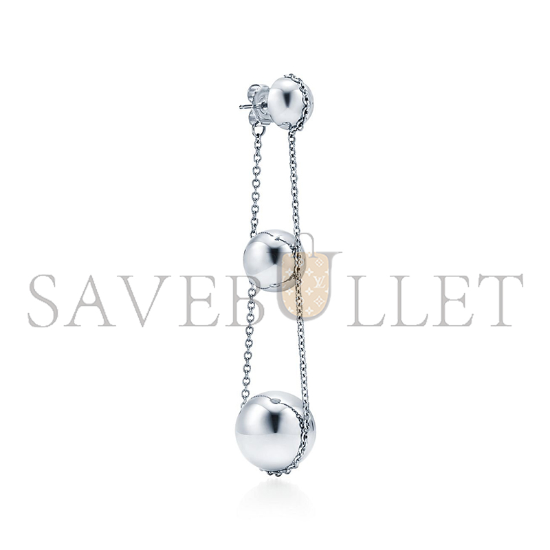 TIFFANY TRIPLE DROP EARRINGS IN STERLING SILVER GRP09930